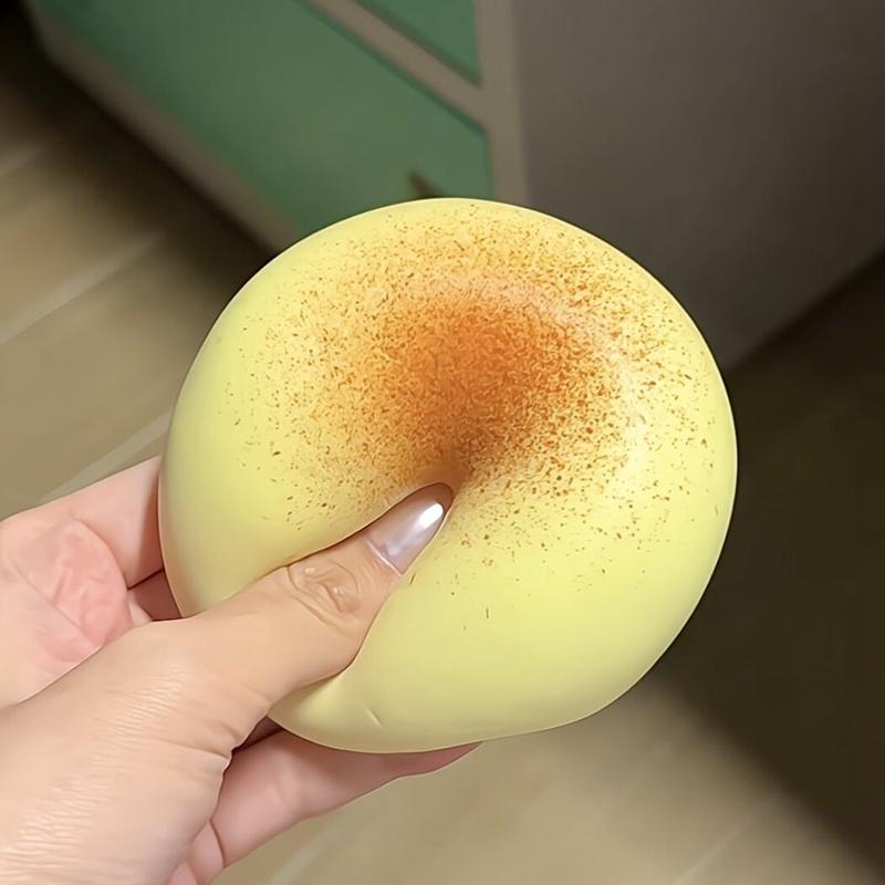 Squishy Bread Slow Rising Ball Soft Fidget Ornaments Decompression Stress Relief Gift Sensory Squeeze Ball Home Ornament