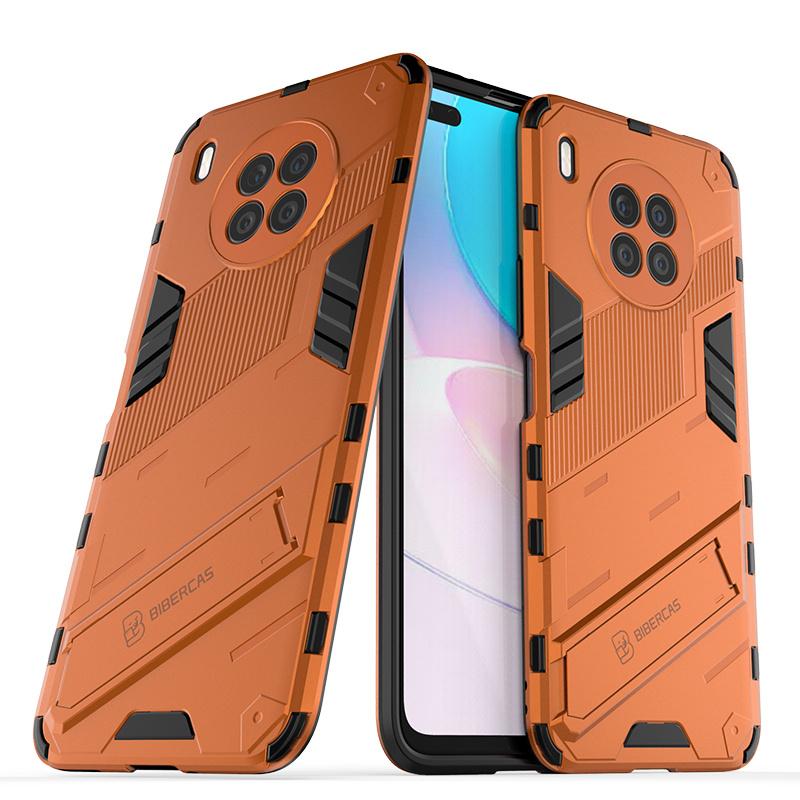 For Huawei Nova 8i Deksel For Huawei Nova 8i Capas Telefonstøtfanger PC Hardt Støtsikkert Bakdeksel med Støtte For Huawei Nova 8i Fundas