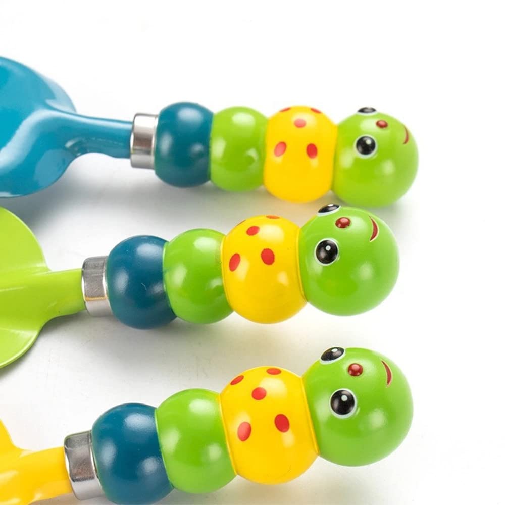 DIFEIUKI Hageverktøysett med Søtt Hagearbeidssett for Barn med og Hageleker for Sand og Sjø Hånd- og Hagearbeidsutstyr for Barn og Hagearbeid Hjemme