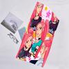 1pc KPop Demon Hunters MIRA1 Beach Towel, Beach and Seaside Swimming Pool Equipment, Fashion Pattern, Rectangular, Travel Essentials