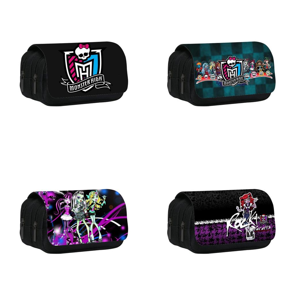 Monster High Elf High School Pencil Case With Detachable Cover For Students