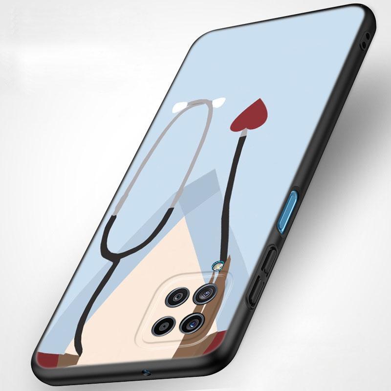 Lekarz Pielęgniarka Korona Król Królowa Etui Na Samsung Galaxy A21 A30 A50 A52 S A13 A22 A32 A33 A53 A73 5G A11 A12 A31 A51 A70 A71 A72