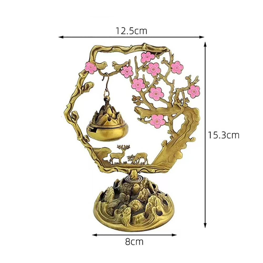 Chinese Style Incense Burner Beautiful Meaning Incense Burning Stove Incense Holder  Tea Ceremony