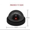 Simulated Indoor Dome Security Camera with LED Lights