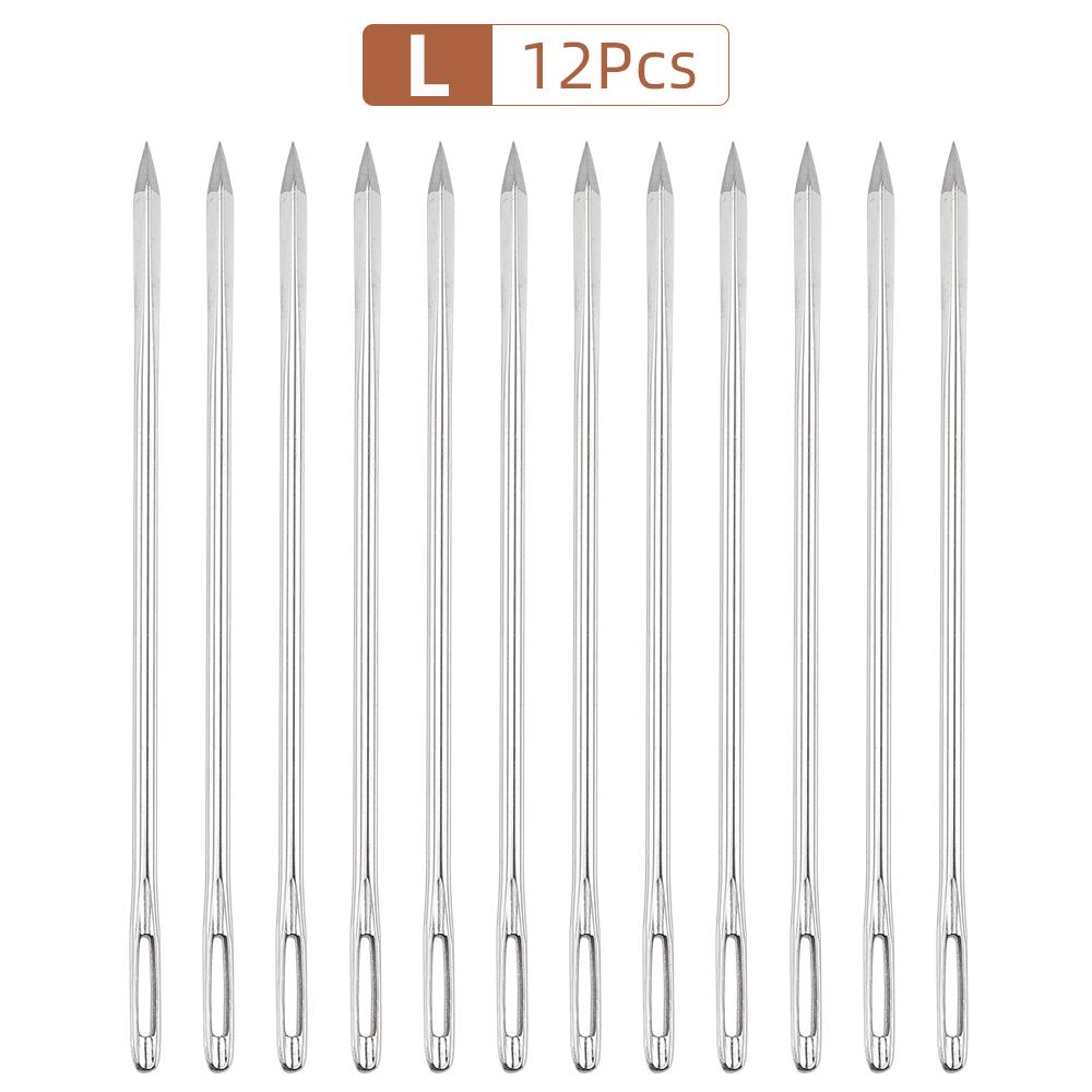 12pcs/set multifunctional hand sewing needle, sewing hand needle, quilting needle, embroidery needle, DIY leather sewing needle