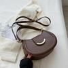 Saddle Shoulder Bags For Women 2026 New Small Women Underarm Bag High Quality Leather Women's Crossbody Bags Handbags And Purses