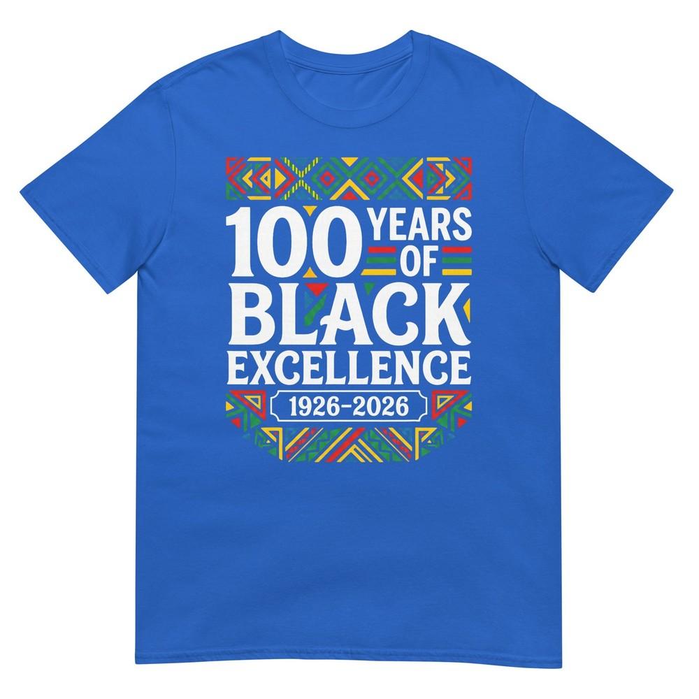 Black History Month 100 Years Of Black Excellence Centennial Tshirt
