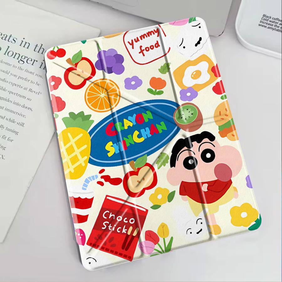 Tablet Case For iPad Mini 6 7 Air 4 5 M3 M2 1 2 M4 11inch Pro 2025 Pro 11th 10th 9th 8th 7th 12.9inch Holder Cover Cra-yons