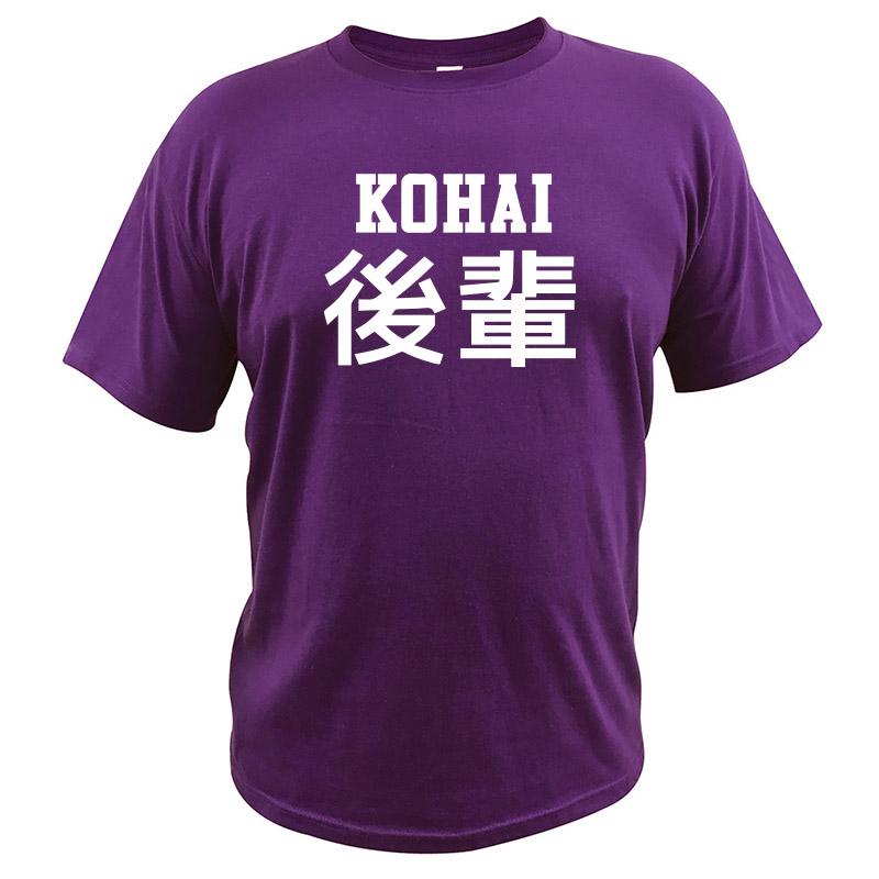 Kohai T Shirt Harajuku Hipster Men Women Short Sleeve 100 Cotton Sprint Summer Tshirt Eu Size