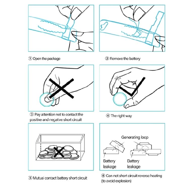 CR2032 Batteries Button Cell Batteries CR2032 3V Durability Power Sources Battery For Environmentally Consciously Users
