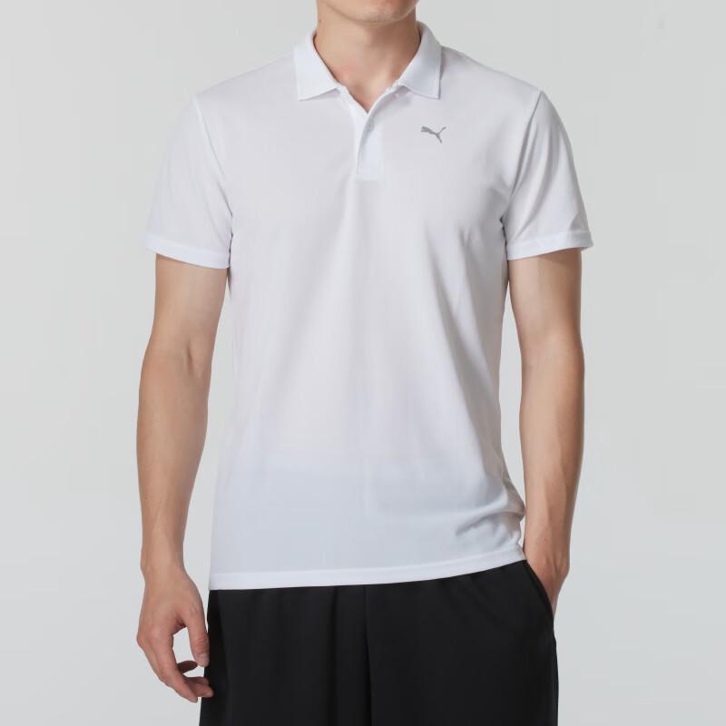 PUMA Men s Short Sleeve Polo Shirt M