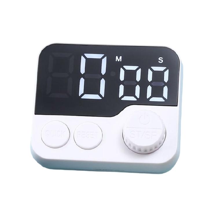

LED Digital Kitchen Reminder Timer LED Display Magnetic Countdown Countup Timer Cooking Sleep Shower Study Stopwatch білий