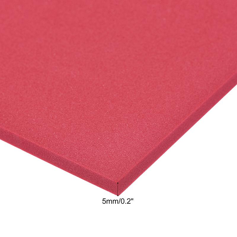 4pcs Thickness 3/5/7/10mm EVA Foam Sheets Sound-Absorbing Noise Spone Foam Craft EVA Sheets DIY Handmade Model Making Material