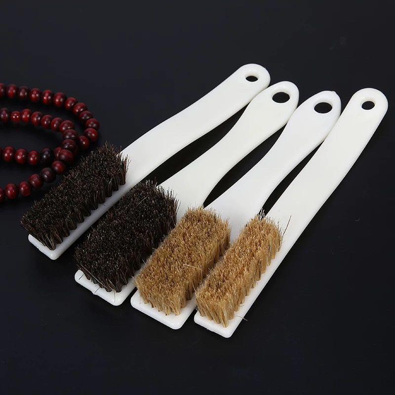 Nano Antique Brush Set: 4 & 6 Row Boar Bristle with Nylon Steel Wire for Patina Finish