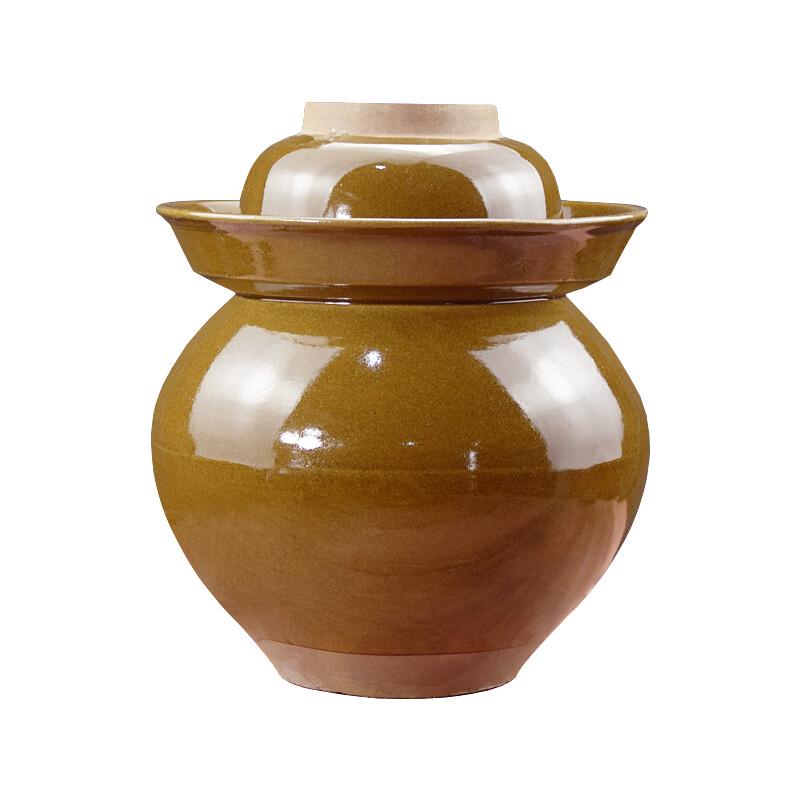 Толстостенная керамическая банка для солений Nashide