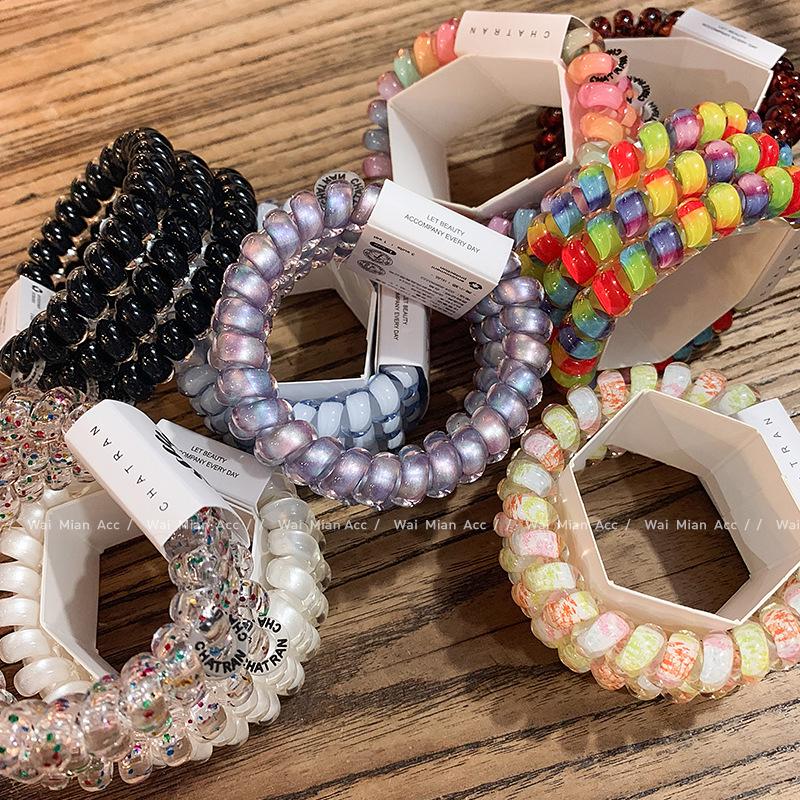 2024 Premium High-Elastic Hair Tie: No-Trace, High-End Ponytail Rubber Band Accessory