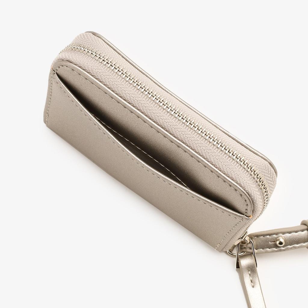 Afternoon Tea Living JJ94 Mini Wallet / TAEKO HIGASHIHARA x Afternoon Tea, Silver