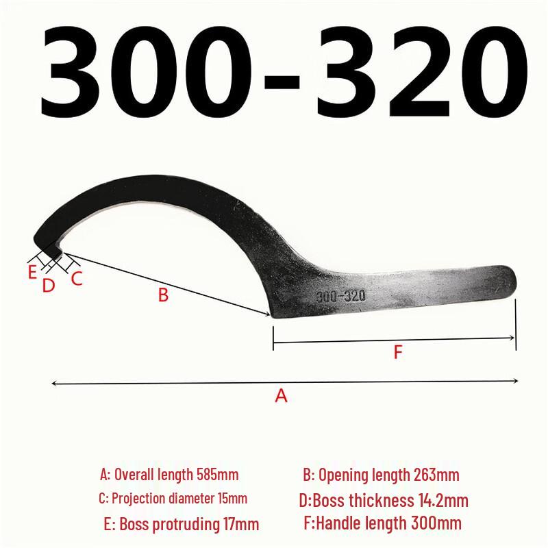 

Crescent Hook Wrench