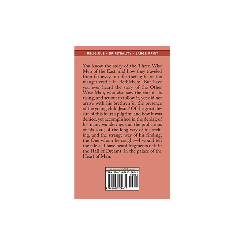 The Story of the Other Wise Man (Large Print Edition)