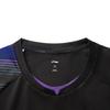 Li Ning Table Tennis Series Sports Comfortable Breathable Short Sleeve T-Shirt Unisex Tops Black AAYV119-1
