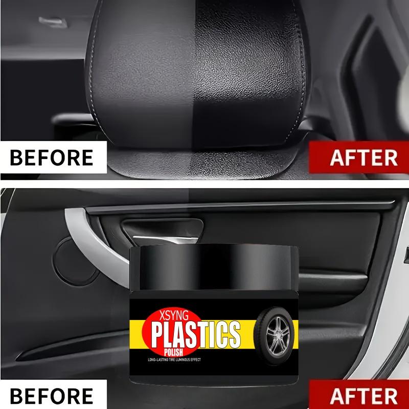 Kit de reparación de plásticos para automóviles, anti-grietas, anti-envejecimiento, reparación de arañazos de neumáticos de coche y motocicleta, fácil de usar y duradero