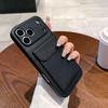 Stylish Full-Coverage Lychee Leather iPhone 13-17 Case with Card Holder
