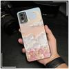 Cute Anti-dust Phone Case For Nokia C32 Waterproof Flower Back Cover Full Wrap Dirt-resistant Durable Protective TPU