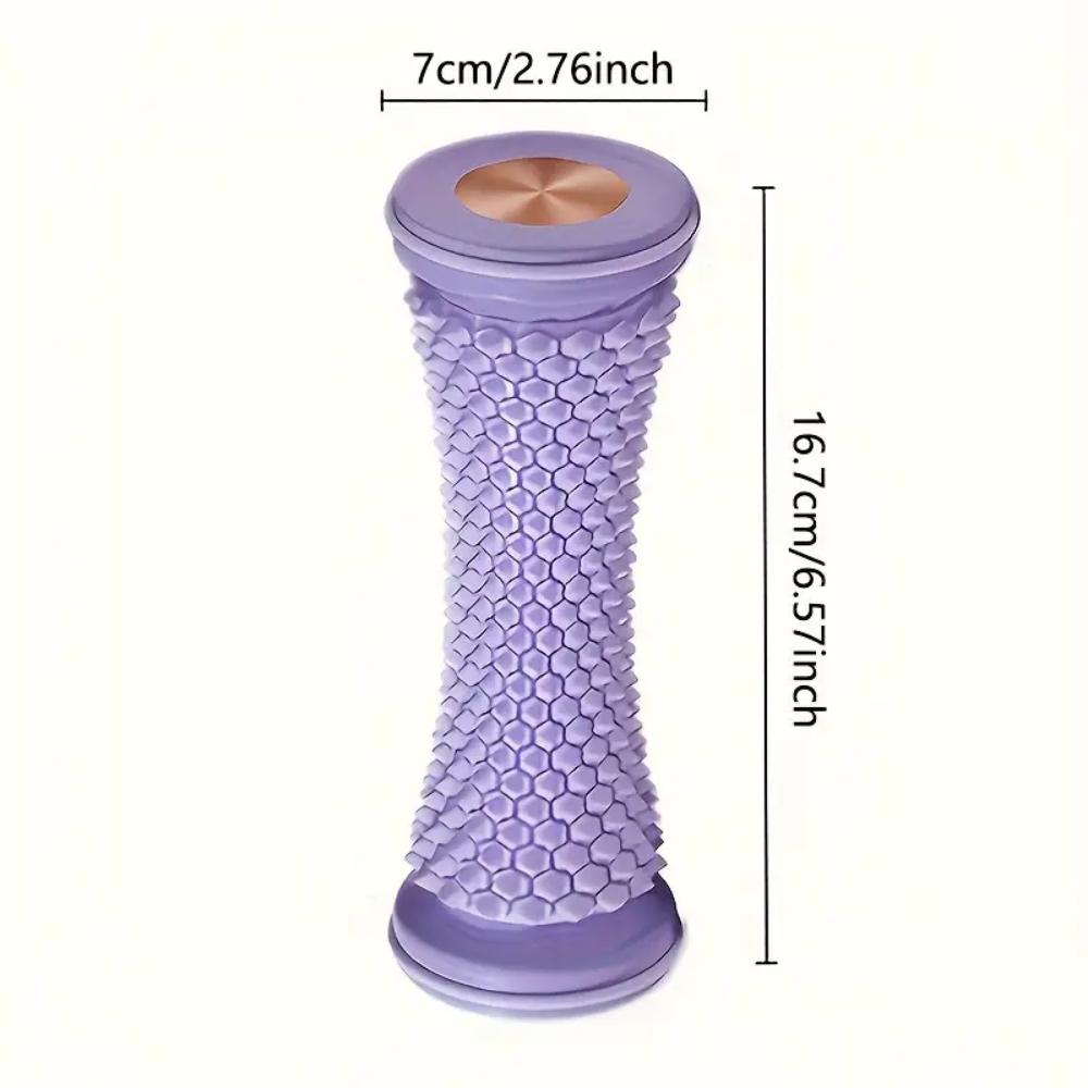Foot Massager Massage Roller Yoga Massage Ball Plantar Fascia Roller Muscle Relaxation Care Plastic Manual Foot Massager