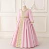 Middle Eastern Embroidered Long Sleeve Muslim Evening Gown for Festivals