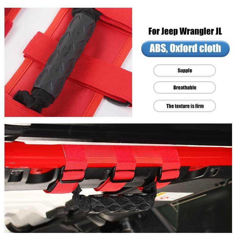 Top Handle Grab Bar Fit For Jeep Wrangler JL For Wrangler JK For Wrangler TJ For JT Gladiator Car Interior Accessories