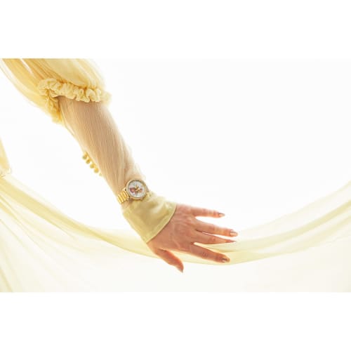 Citizen Belle Disney Belle and the Beast Box Set with Pin, FE7048-51D, Gold Tone