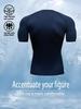Men's wings printed compression shirt fitness summer essential sweatshirt running exercise tight quick-drying top T-shirt