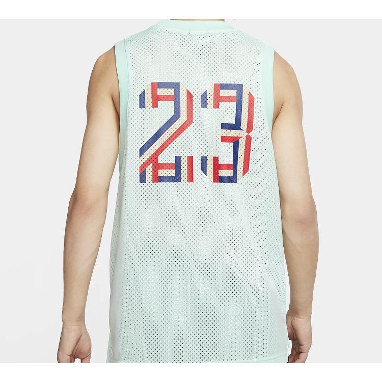 Jordan Sport DNA Mesh Breathable Jersey Men Tops Igloo-Blue CK9591-330