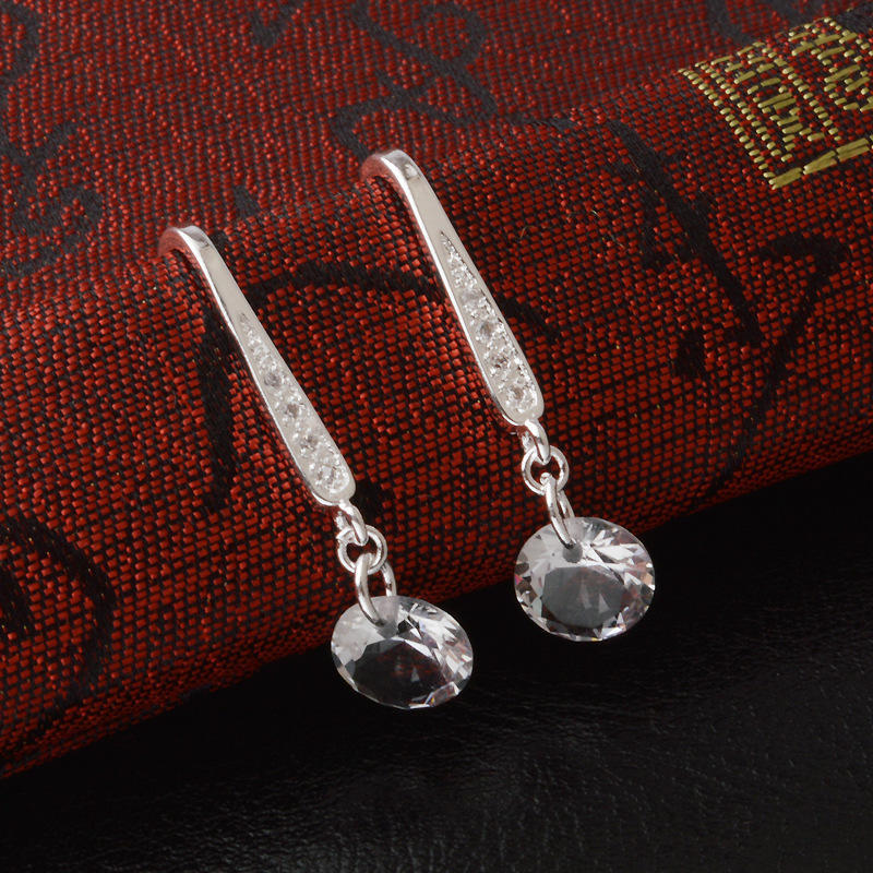 Sace Gems Classic Copper Alloy Zircon Earrings for Women Wedding Party Gifts
