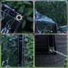 Heavy Duty PVC Vinyl Tarp Waterproof Transparent Tarpaulin with Reinforced Grommets for Greenhouse, Patio Cover, Roof