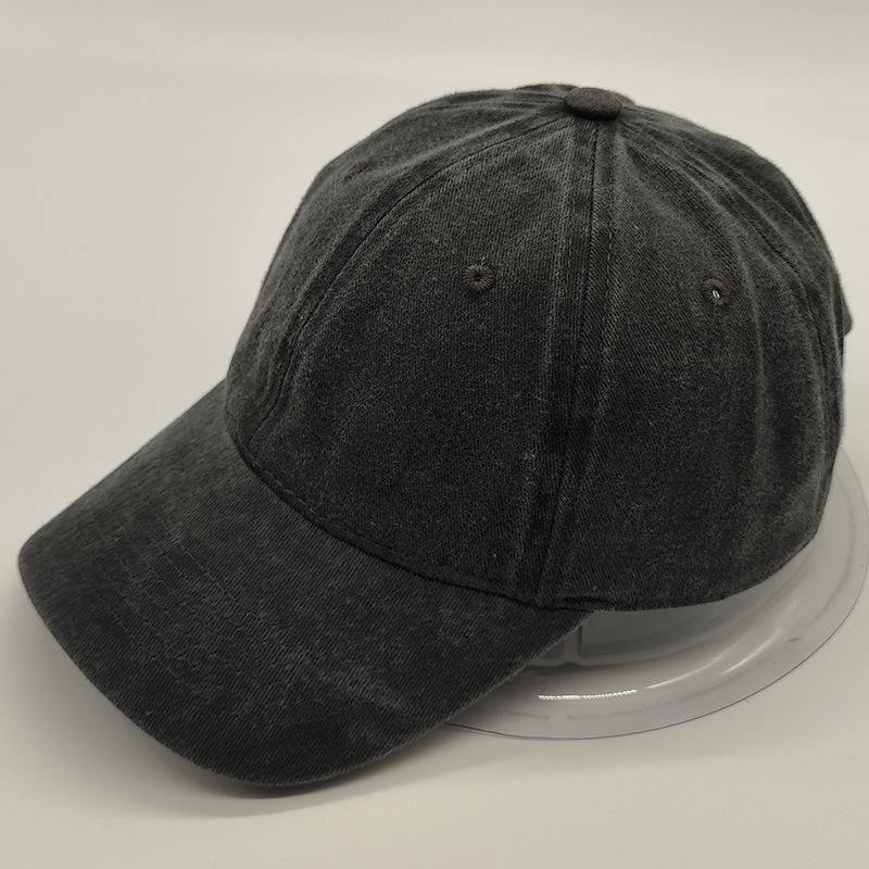Vintage Distressed American 6-Panel Baseball Cap-Adjustable for Outdoor Streetwear