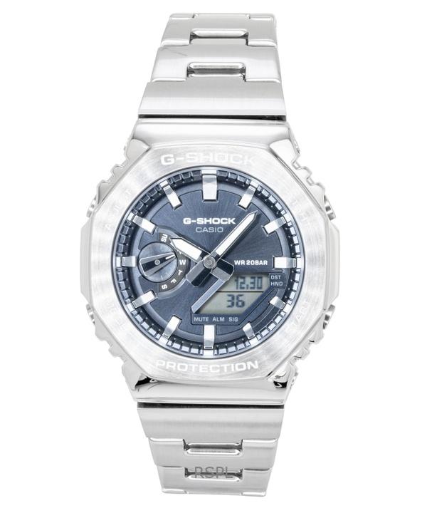 

Casio G-Shock G-Steel Аналогово-цифровий Нержавіюча сталь Сірий циферблат Кварцовий GM-2110D-8A 200М Чоловічий годинник сірий