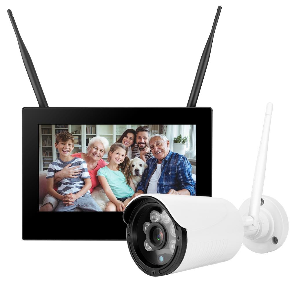 10in 1.3MP HD Wireless WIFI Baby Monitor 1 Camera Smart DVR Home Security System
