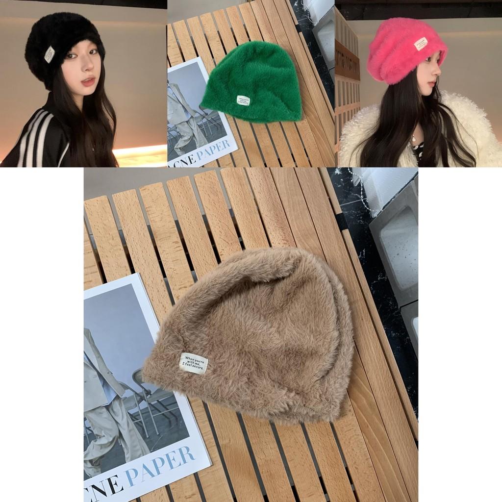 Winter Casual Fashionable Cotton Knit Beanie With Letter Detailing Warmth For