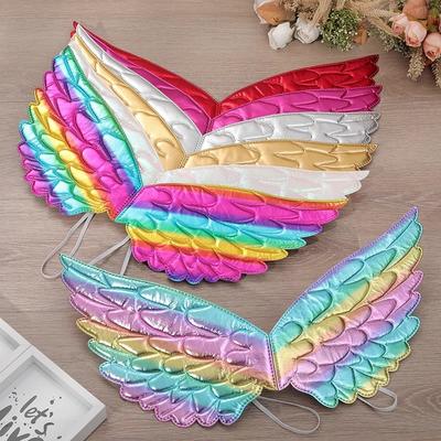 1PC Internet Celebrity Macaron Angel Wings We Graduated Stage Dress Up Back Decoration Girl Birthday Decoration Props