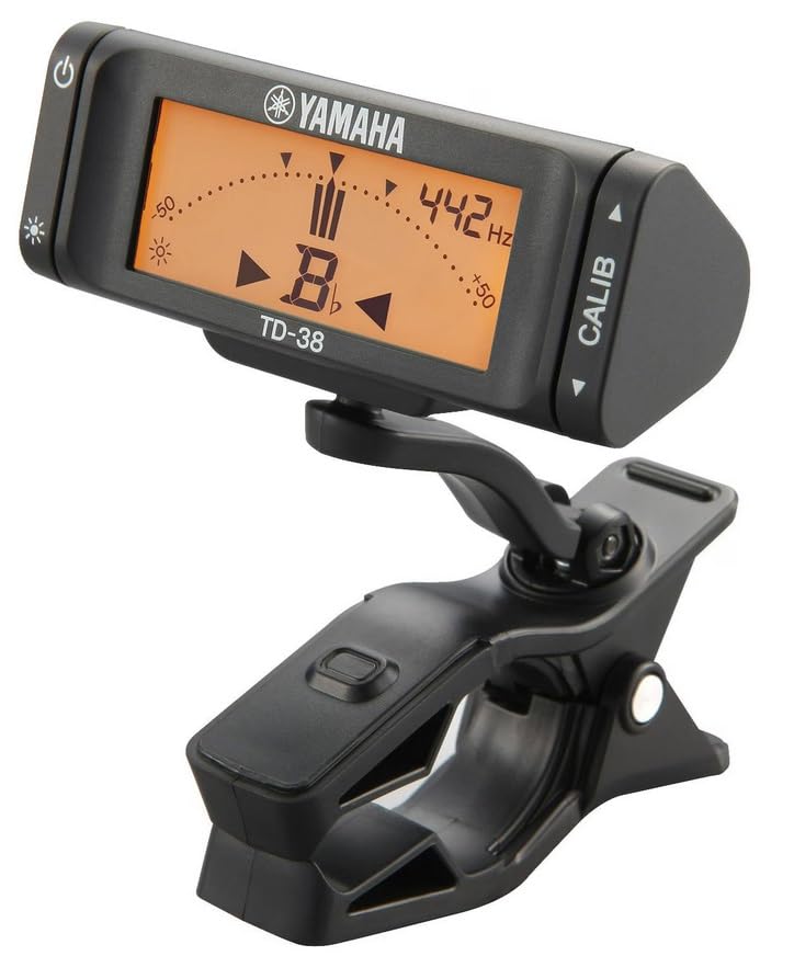 

Тюнер YAMAHA и легкий для и других духовых инструментов Clip-on TD-38L Сверхкомпактный кларнет, саксофон,