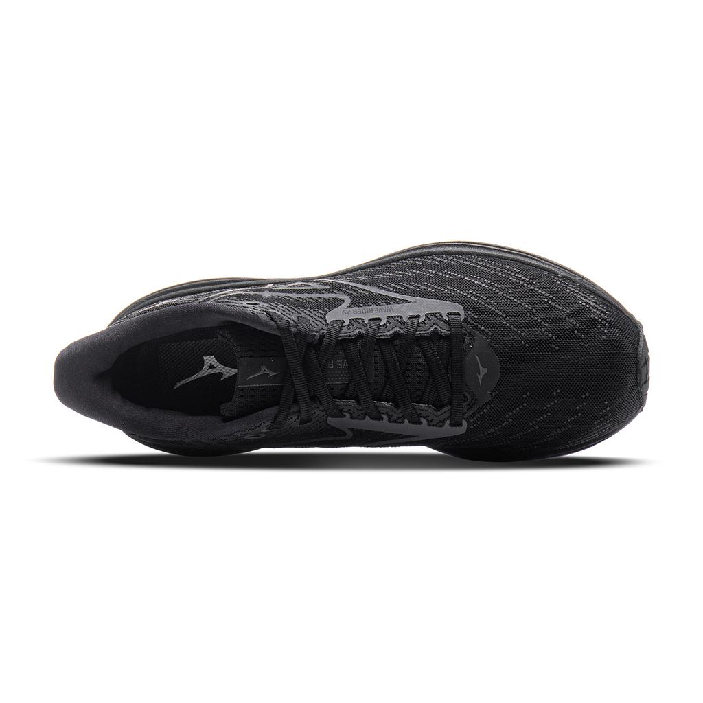 Mizuno Wave Rider 29 Trendy Low-Top Running Shoes Unisex Sneakers Black J1GC250503