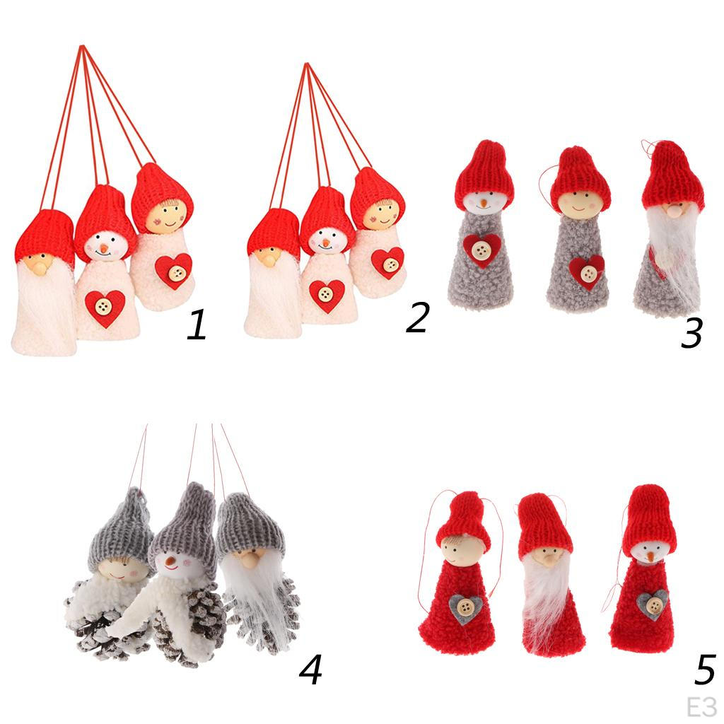 Doll Ornament Hanging Decor Holiday Decoration