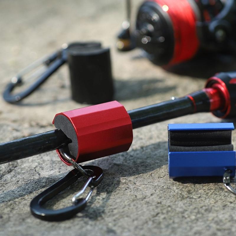 Wearable Fishing Rod Holder Fishing Rod Lightweight Holder with Keychain Clip