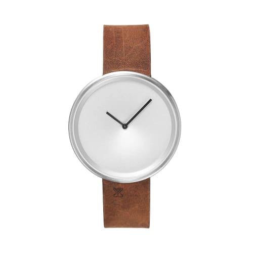 TAX TIME GLASS Quartz Watch TS1801B, Officially Imported, Brown