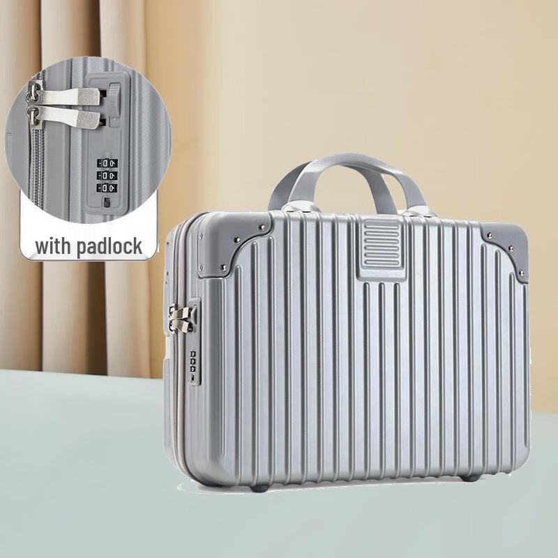 Retro Portable Travel Case with Password Lock