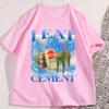 I Eat Cement Funny Cat Meme T Shirt Man Cotton High Quality Tshirt Loose Casual Round Neck Breathable Tshirt Streeetwear
