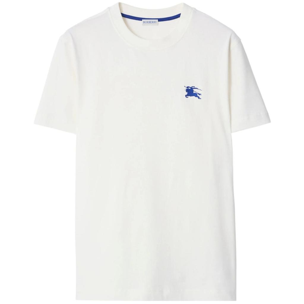 Burberry Ekd Embroidered Crewneck T-Shirt 81217041