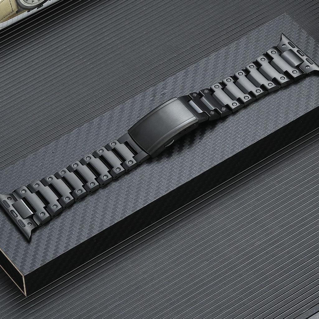 Armband aus Titanlegierung für Apple Watch Serie 8 7 6 4 3 5 se iWatch Ultra 49 mm 44/42/45 mm Metallarmband Armband