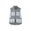 Jordan X SoleFly Capsule Collection Removable Collar Zip Work Jacket Men Outerwear Light-Smoke-Grey DV7516-077